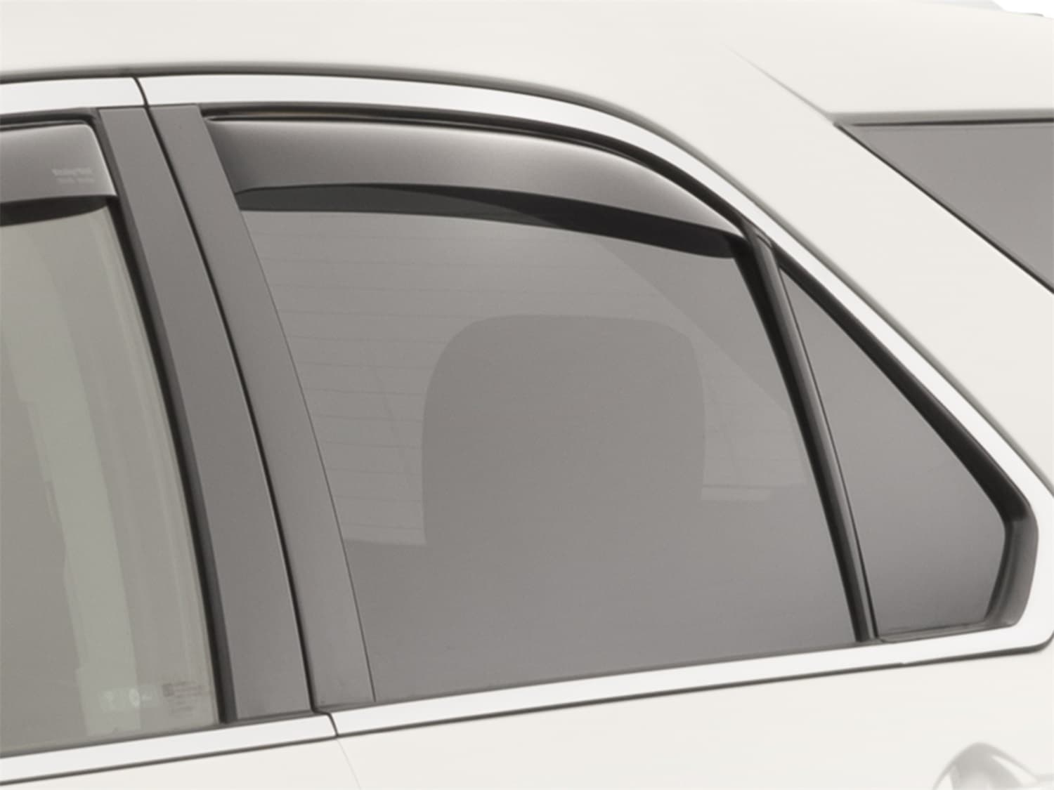 Dark Tint Rear Side Window Deflectors Chevrolet Equinox 2010 - 2017 product image