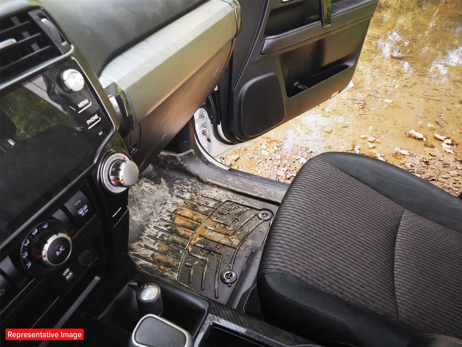 Jeep Renegade 2015 - 2021 Black Rear FloorLiner HP product image