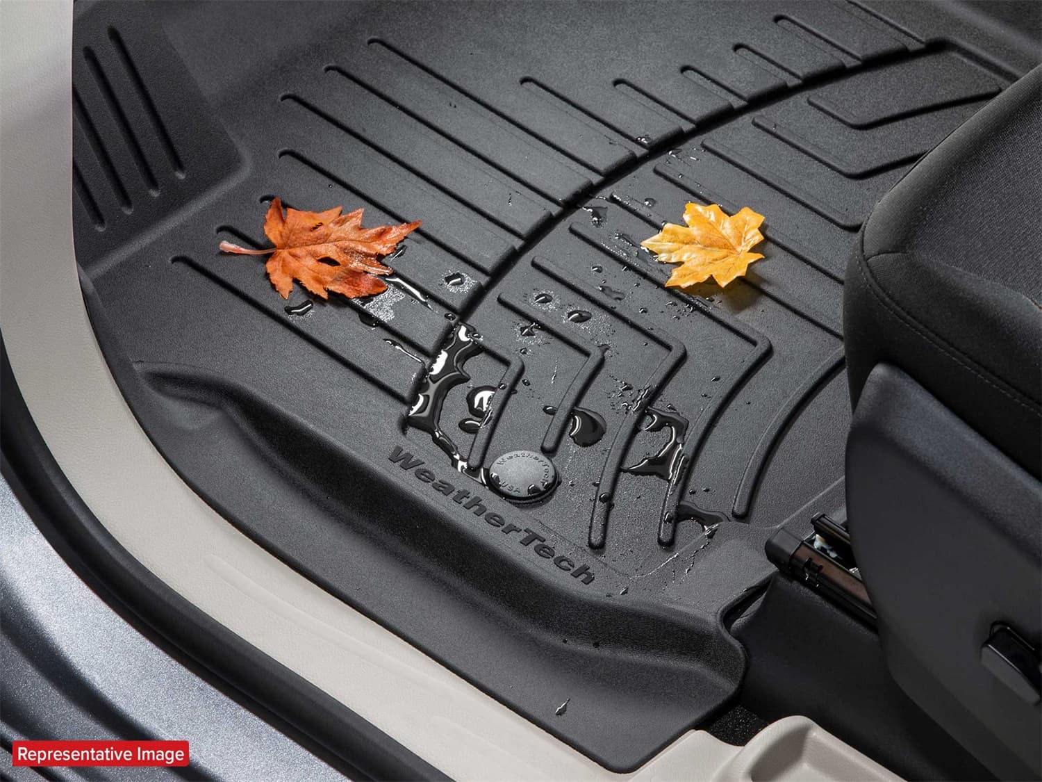 Jeep Renegade 2015 - 2021 Black Rear FloorLiner HP product image