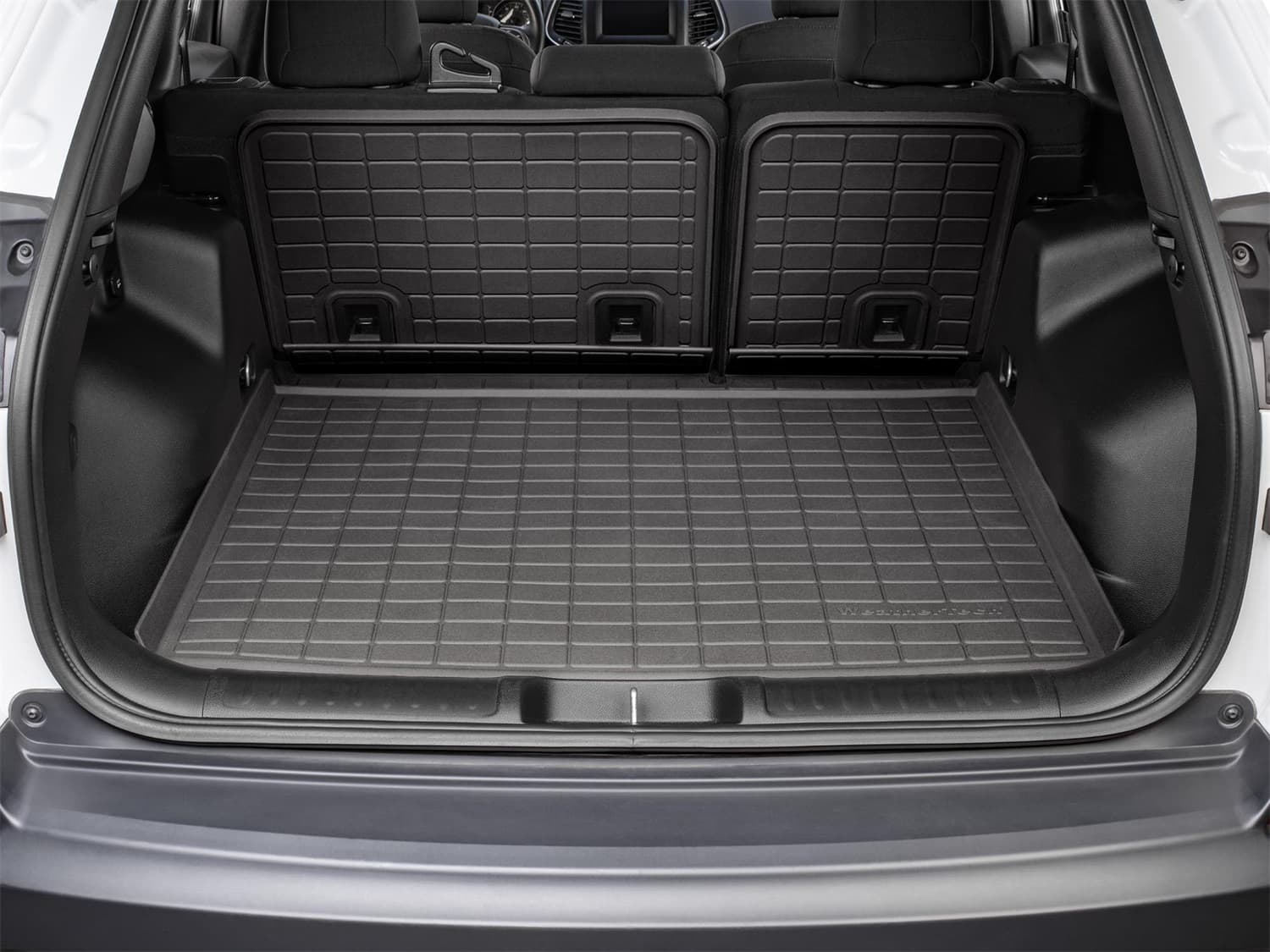 SeatBack Cargo Liner HP; Black; Behind 2nd Row Seating; product image