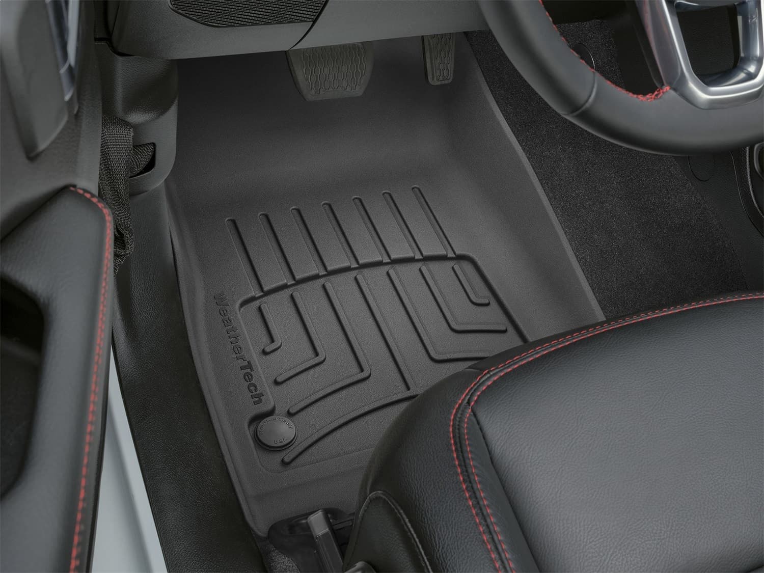 WeatherTech FloorLiner HP Floor Mats – Black - JL-select models/JT product image