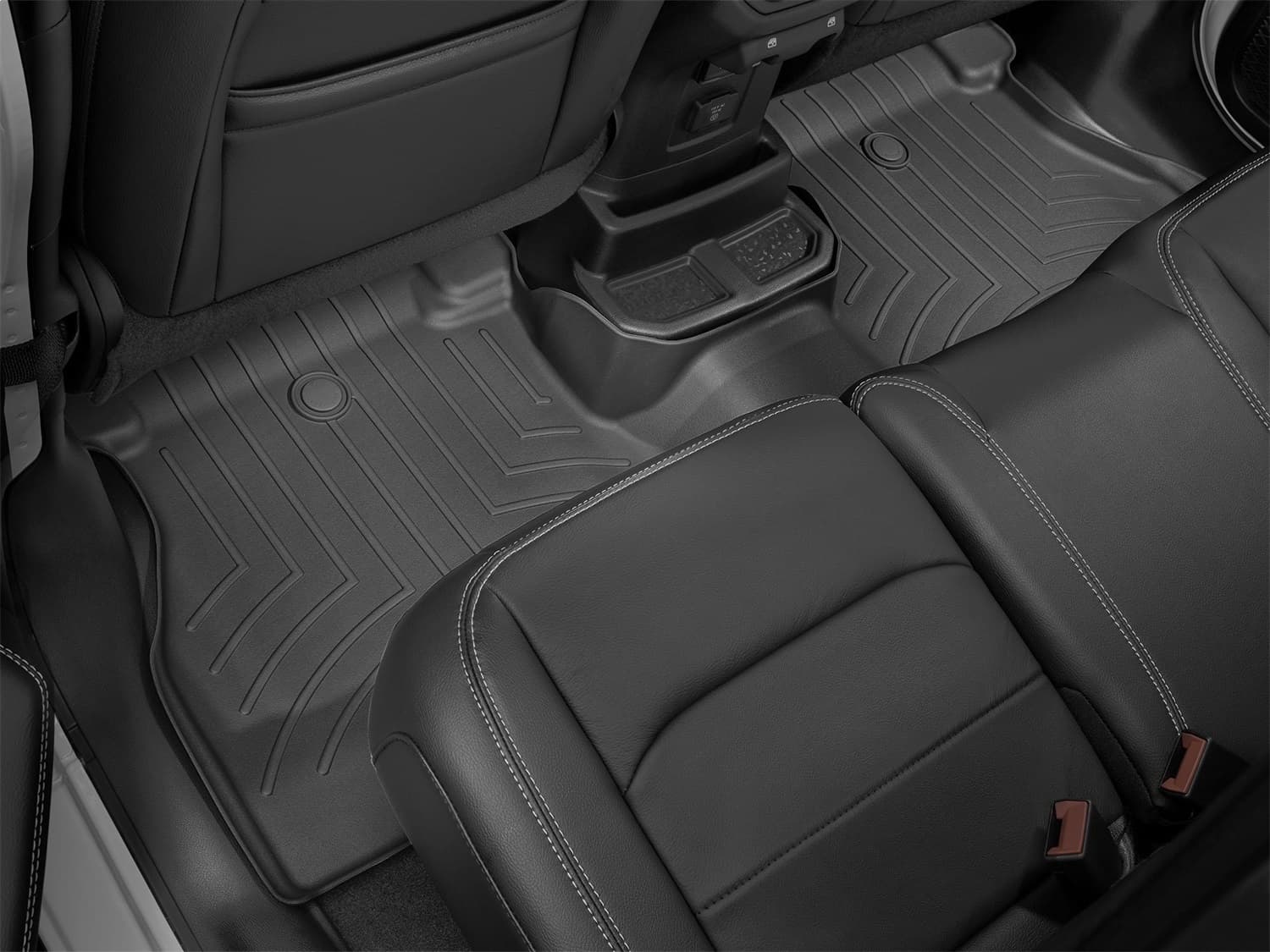 18- Jeep Wrangler JL Rear Floor Liners Black product image