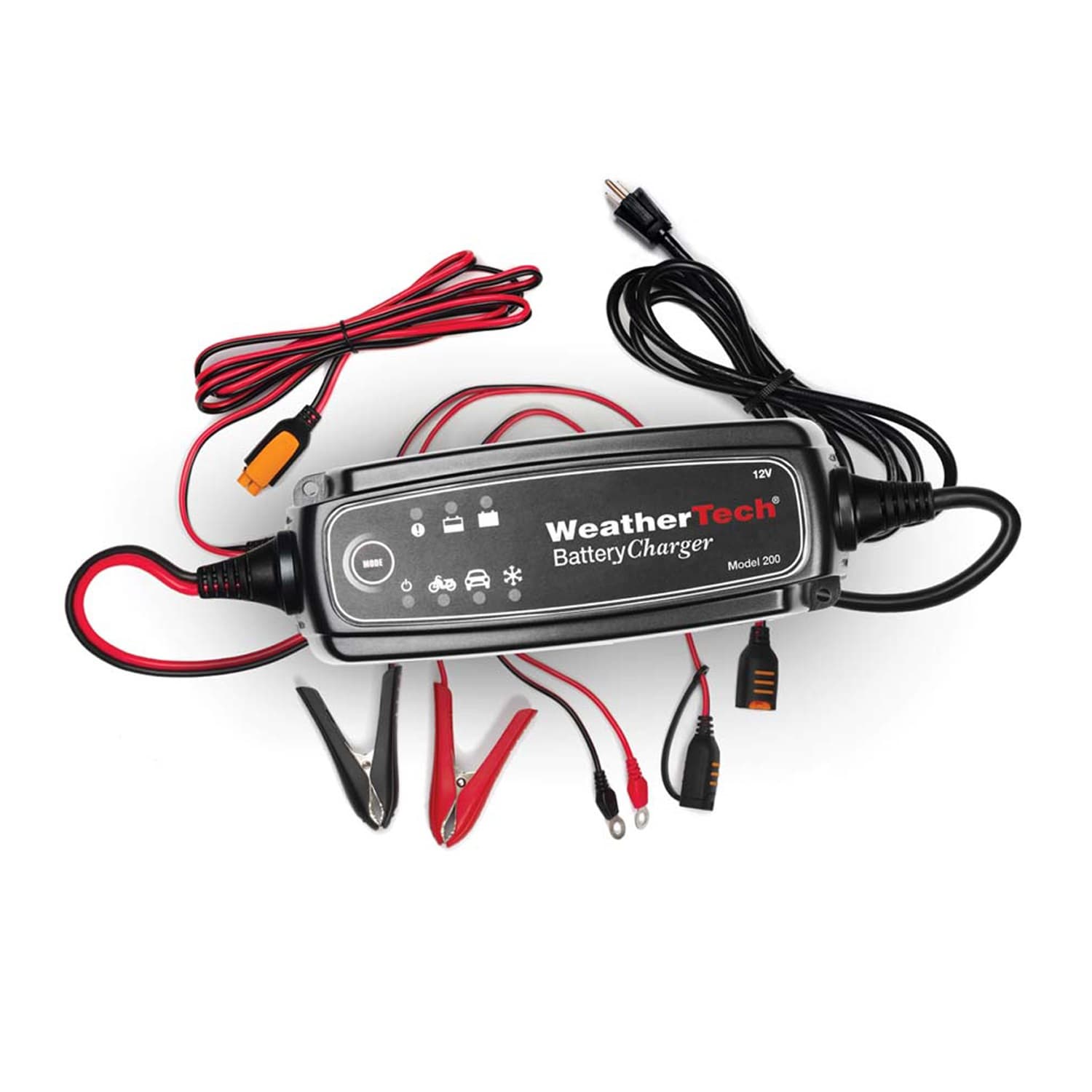 Weathertech Battery Charger; 4 Amp; 12V/16V Switchable;