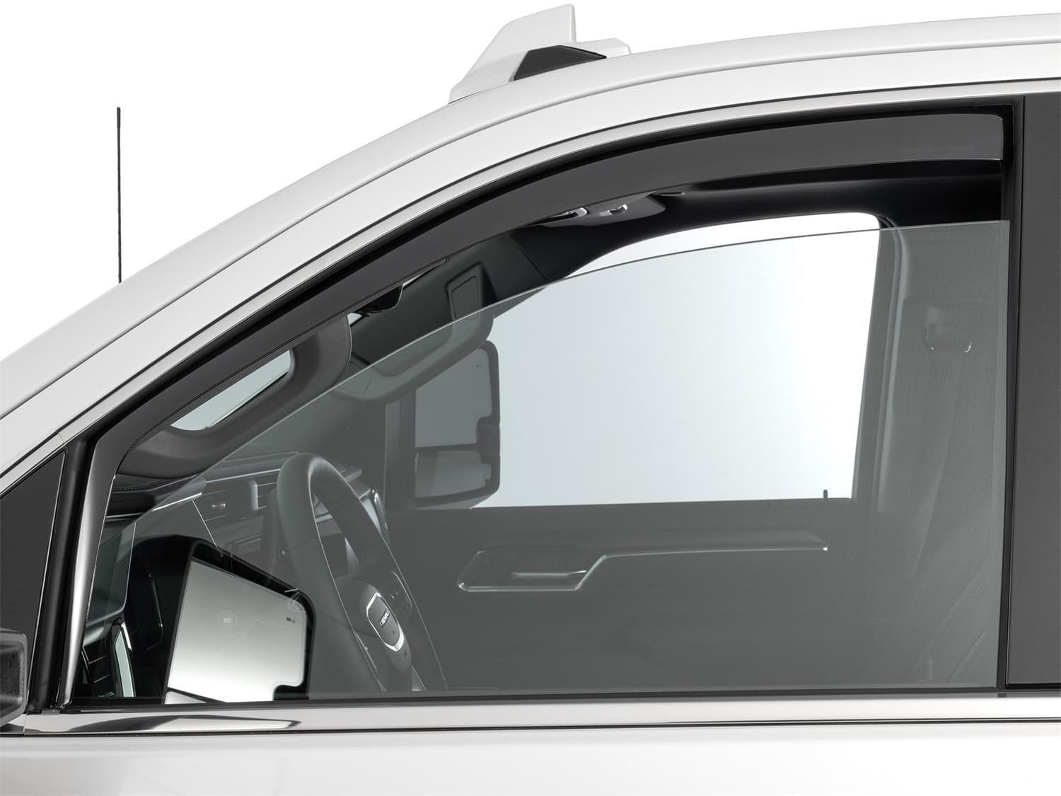 Weathertech Dark Tint Front Side Window Deflectors Chevrolet Silverado 2500HD3500HD 2020 - 2024
