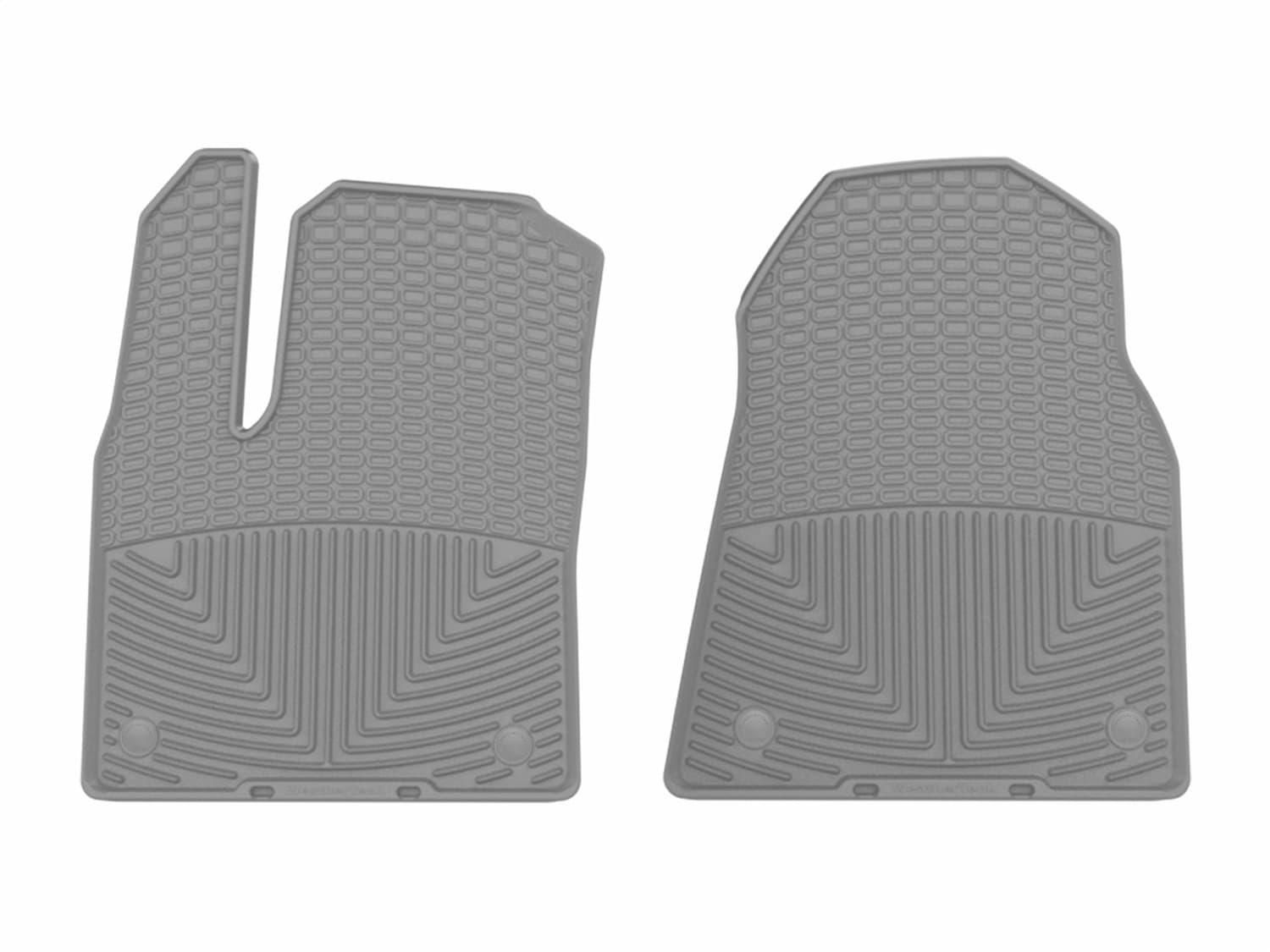 Weathertech Front All-Weather Floor Mats Grey 2022 - 2025 Jeep Grand Wagoneer 2022 - 2025 Jeep Wagoneer 2023 - 2025 Jeep Grand Wagoneer L 2023 - 2025 Jeep Wagoneer L product image
