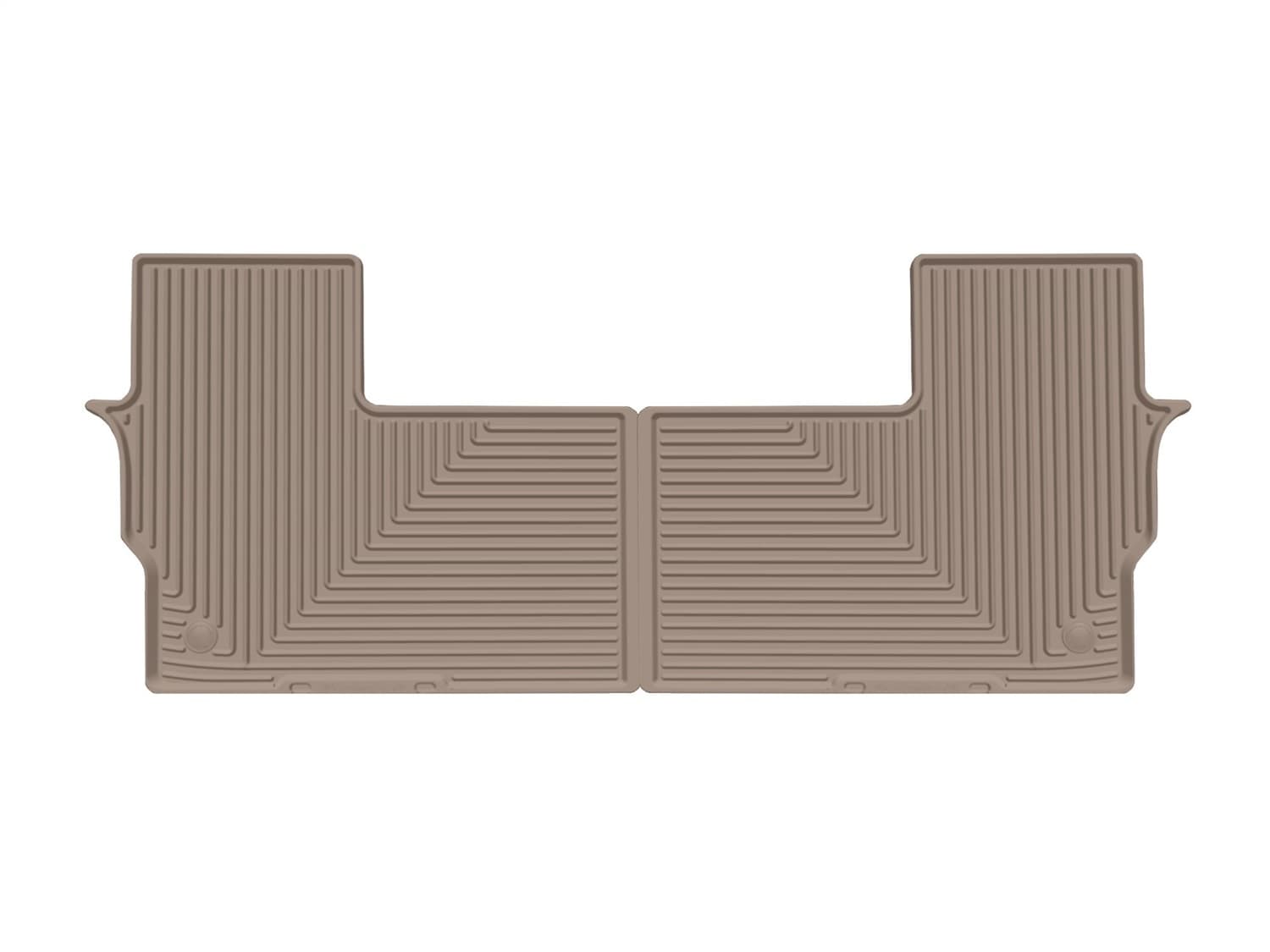 Weathertech Weather Tech 2022 - 2025 Jeep Grand Wagoneer Tan Rear All-Weather Floor Mats W715TN