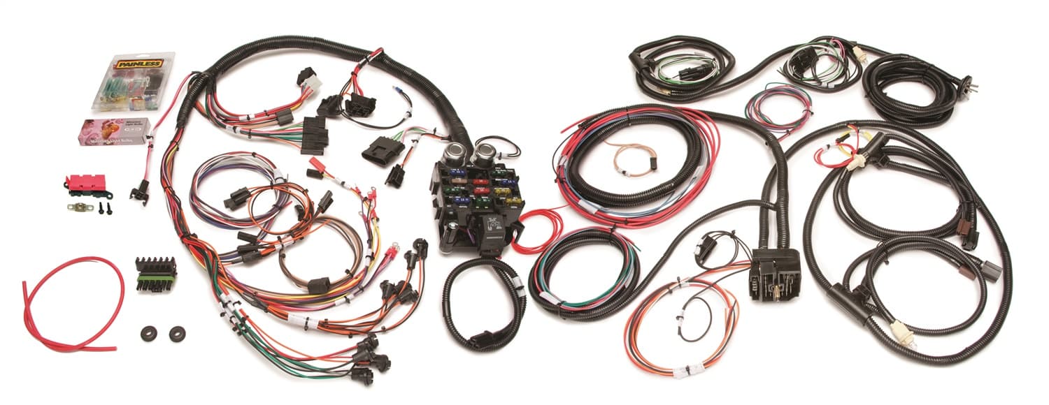 21 Circuit Direct Fit Harness; Non-Fuel Injected/Non-Computer Controlled Carburetor; product image