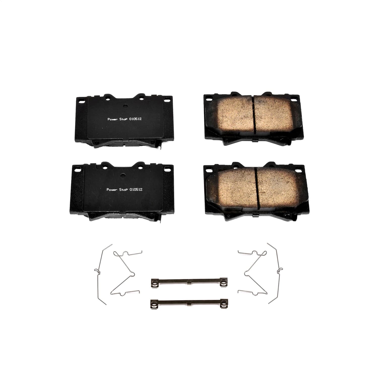 Z17 EVOLUTION CERAMIC BRAKE PADS W/HARDWARE product image