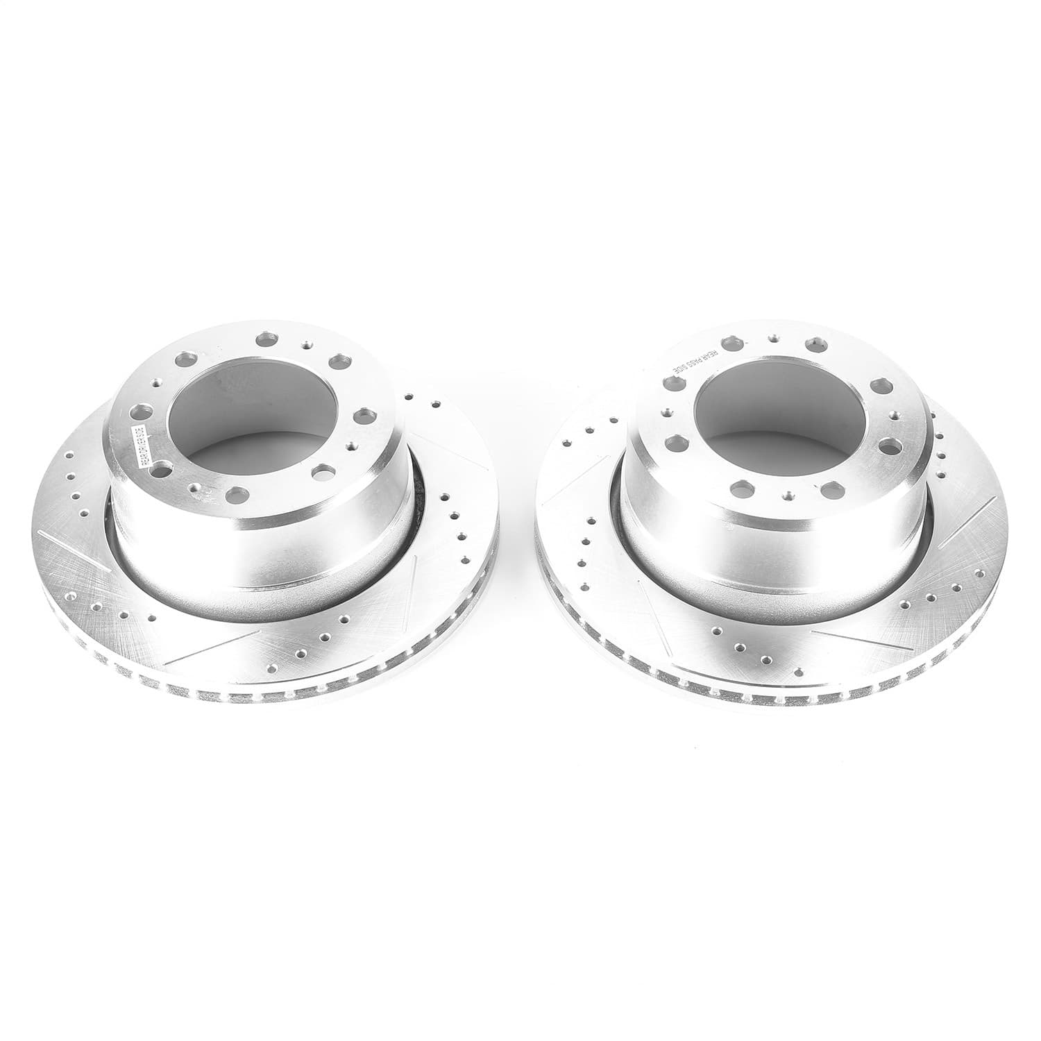 EVOLUTION DRILLED/SLOTTED ZINC PLATED ROTORS (PAIR) product image