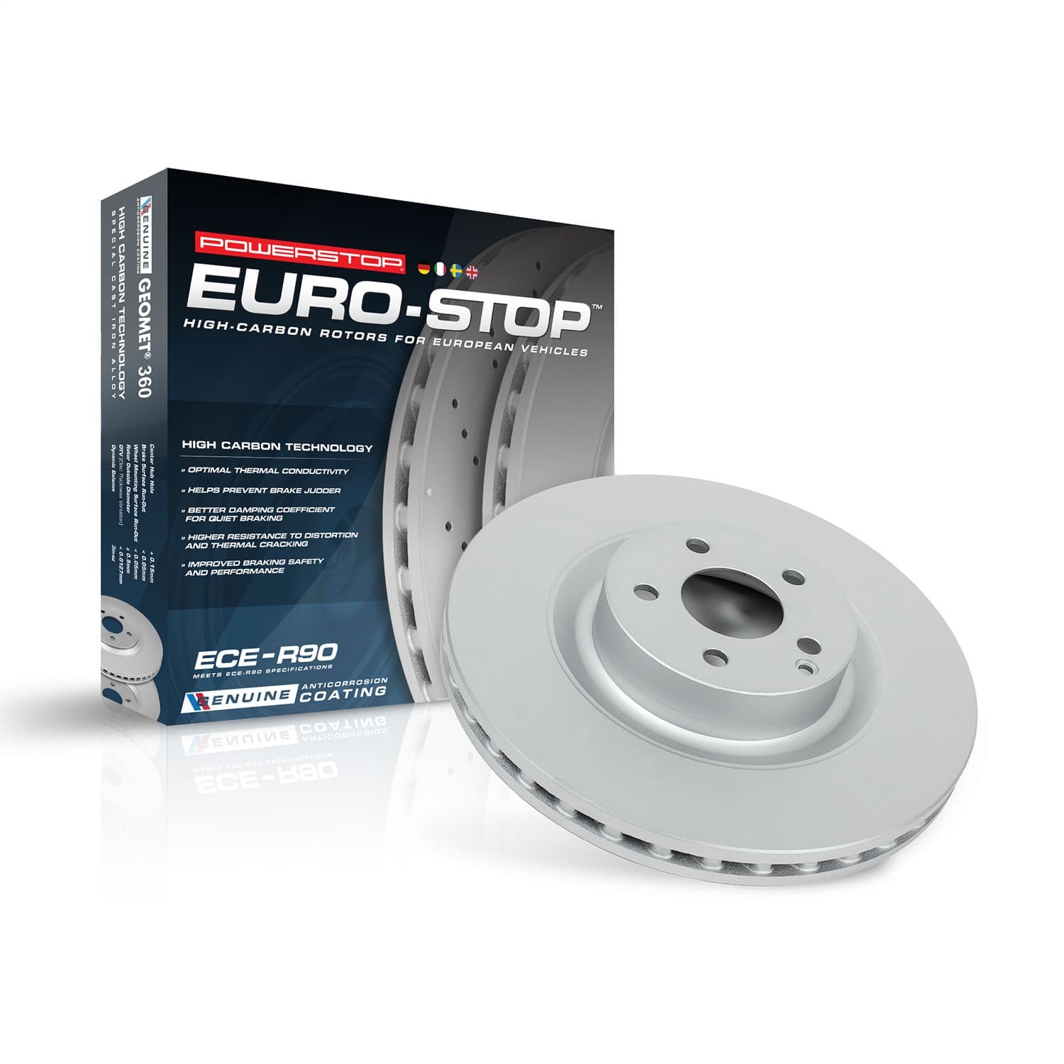EVOLUTION COATED ROTOR REAR 2010-06 BMW 5-SERIES product image