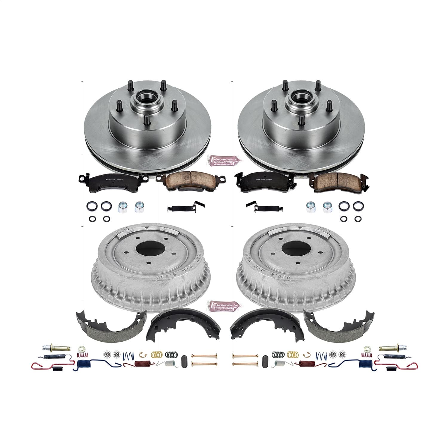 AUTOSPECIALTY BRAKE KIT FR 1973-1974 BUICK APOLLO 1969 CHEVY CAMARO 1969-1972 CHEVY CHEVELLE 1968-1 product image