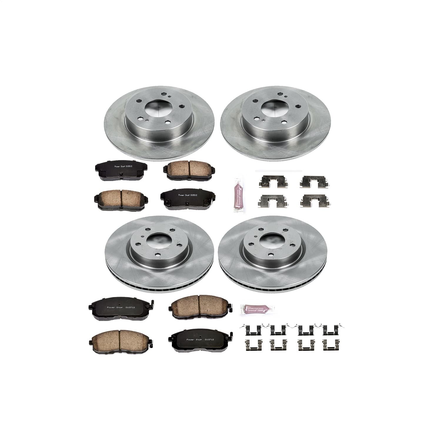 AUTOSPECIALTY BRAKE KIT FR 2003-2004 INFINITI G35 2004-2005 INFINITI G35 X 2003-2005 NISSAN 350Z product image