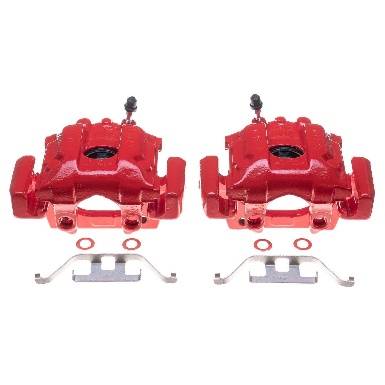 HIGH-TEMP RED POWDER COATED CALIPERS (PAIR) product image
