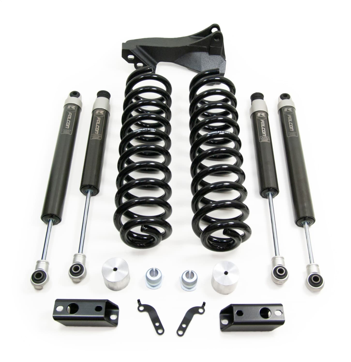 2.5ft. Coil Spring Front Lift Kit with Falcon 1.1 Monotube Front and Rear Shocks and Front Track Bar Bracket product image