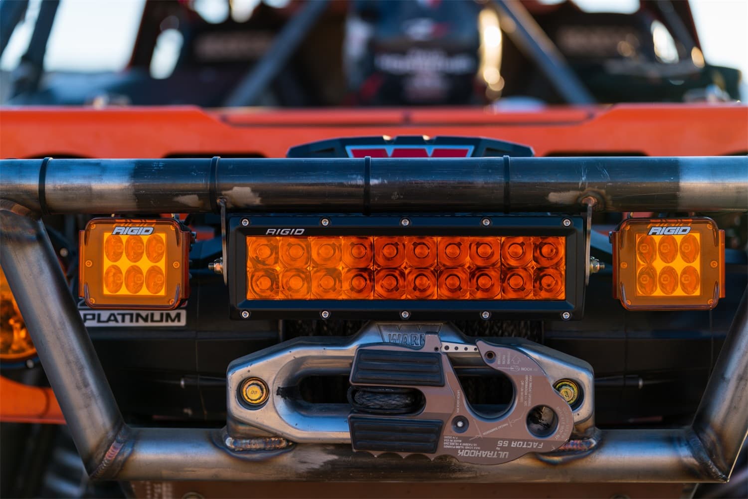 RIGID Industries 201933 Light Cover For D-Series LED Lights, Yellow, Single product image