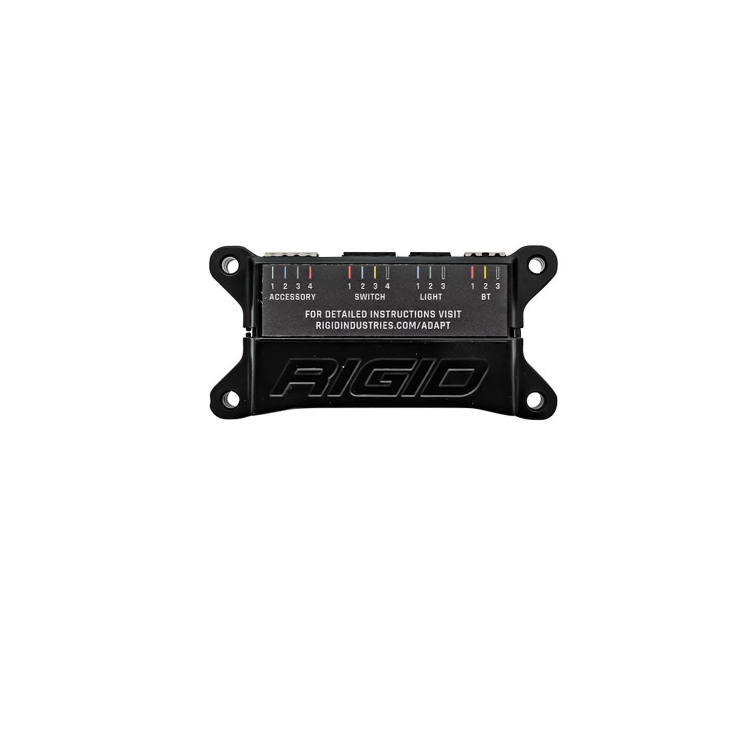 RIGID Adapt Light Bar Dash Switch Panel Controller Kit Including Under Dash Control Box; Control Box Accessory Harness; and Dash Switch Panel Assembly product image