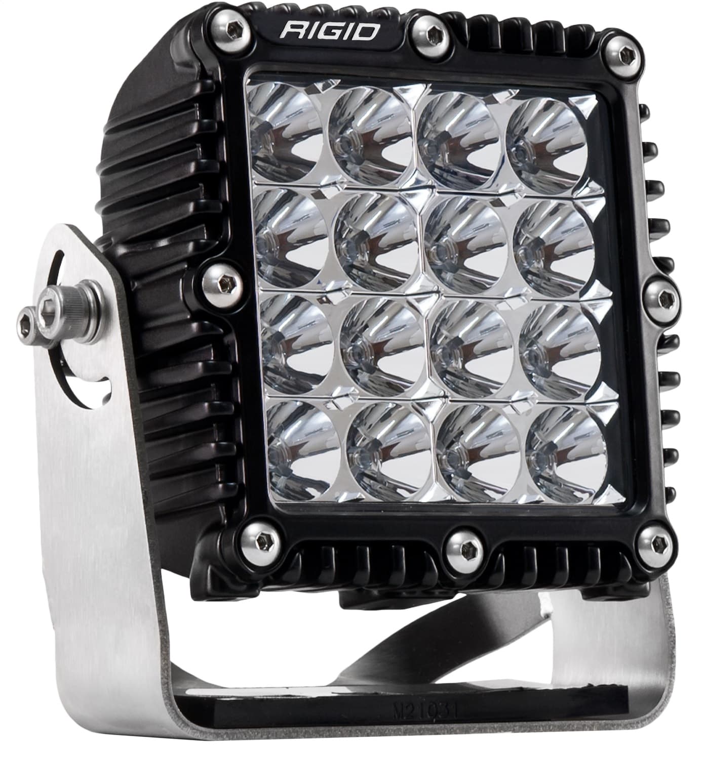 RIGID Industries 244113 Q-Series PRO LED Light, Flood Optic, Black Housing, Single product image
