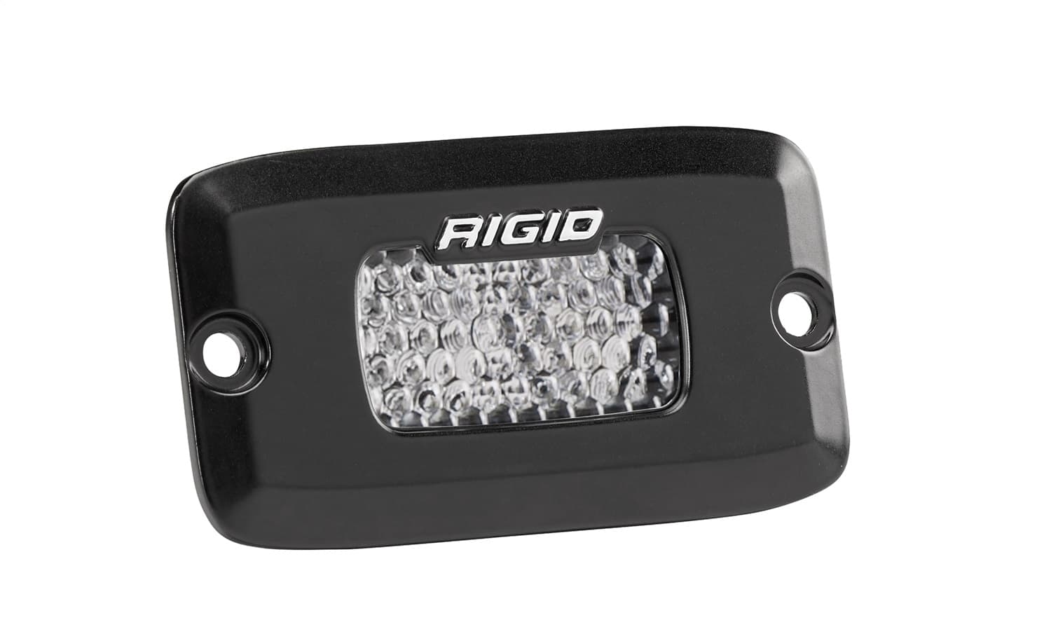 RIGID Industries 922513 SR-M Series PRO, Flood Diffused, Flush Mount, Black Housing, Single product image