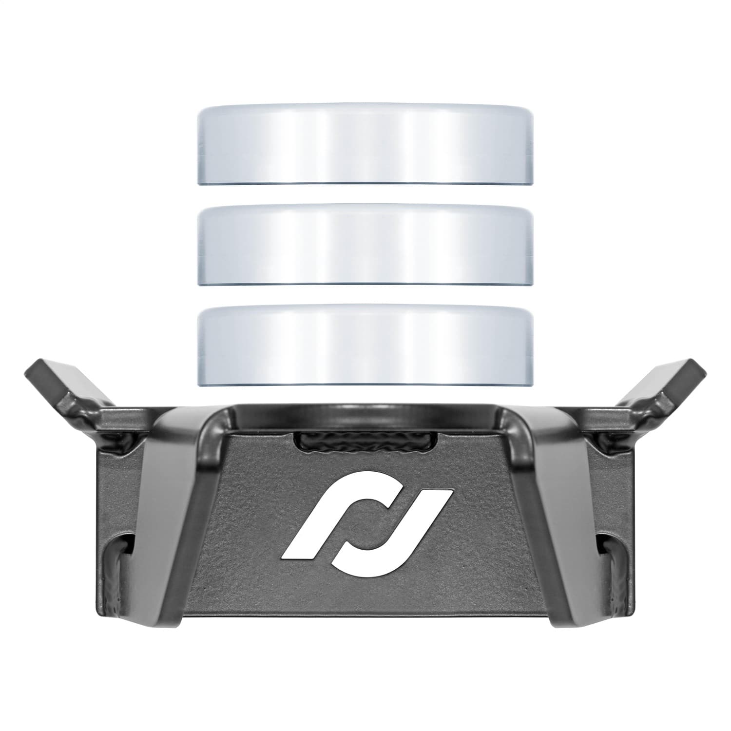 HD Leaf Spring Plate Kit XJ Cherokee Rear For Use w/ 2 1/2 in. Springs Incl integral bump stop mount 3 in. U-bolts bump stop pucks pair CE-9031XJ product image