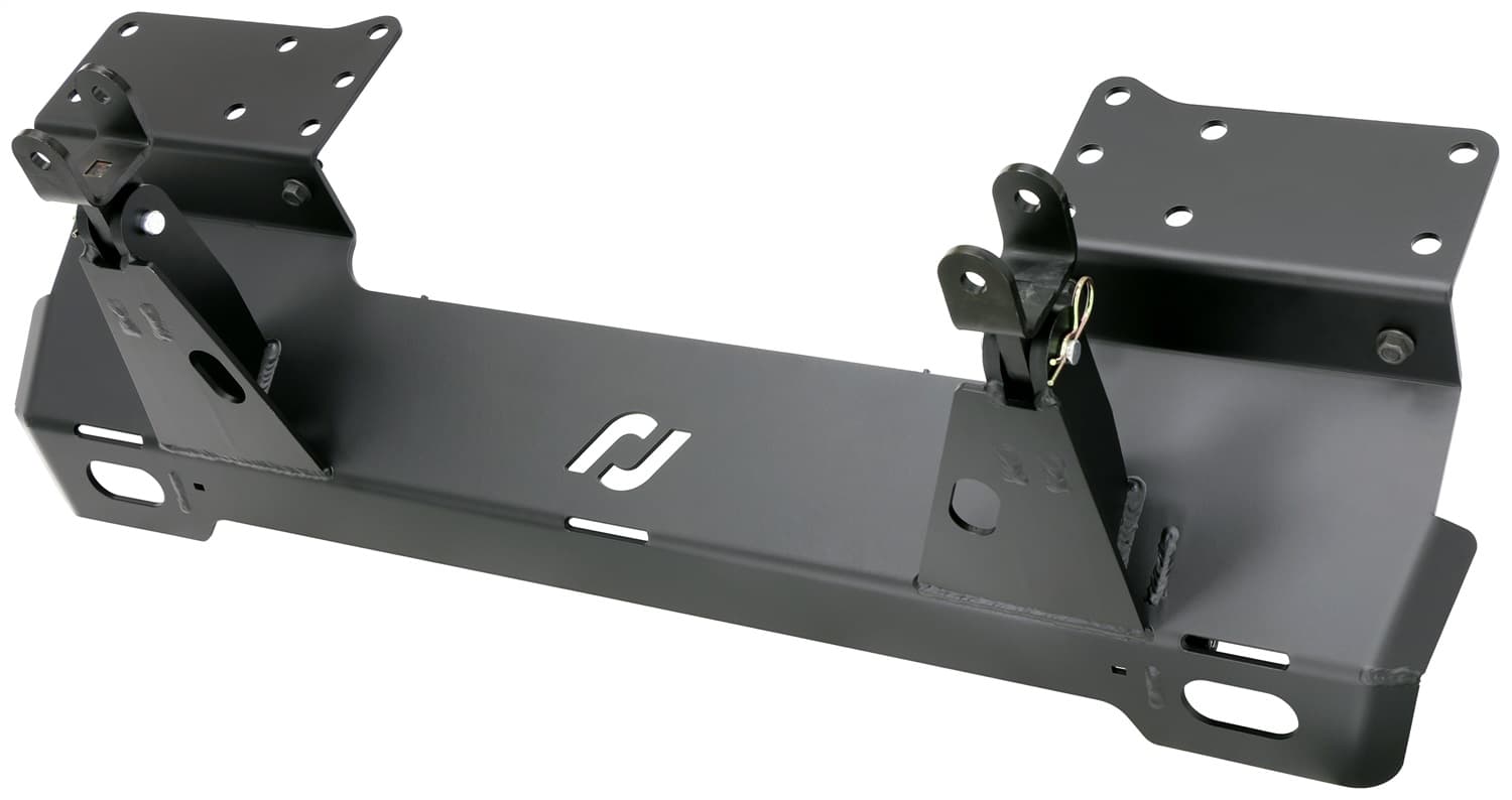 Tow Bar Mounting Kit 18-Up Wrangler JL 20-Up Gladiator w/ Plastic Bumper Bolt-On Includes Mounting Plate Tow Bar Attaching Forks Hardware For Use w/ CE-9033F RockJock 4x4 product image