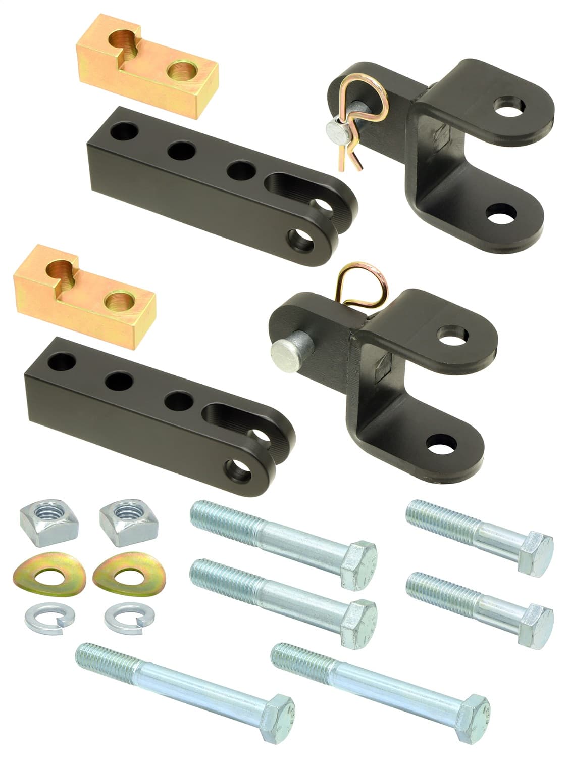 Tow Bar Mounting Kit 97-06 Wrangler TJ/LJ Front Bolt-On Includes Mounting Hardware Works w/Stock/And Most Aftermarket Bumpers For Use w/ CE-9033F RockJock 4x4 product image