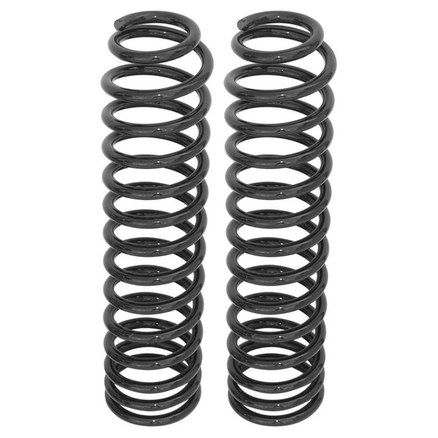 Front Coil Springs 97-06 Wrangler TJ, JK 4 Door 4 Inch (JK 2 Door +1 Inch ) Pair RockJock 4x4 product image