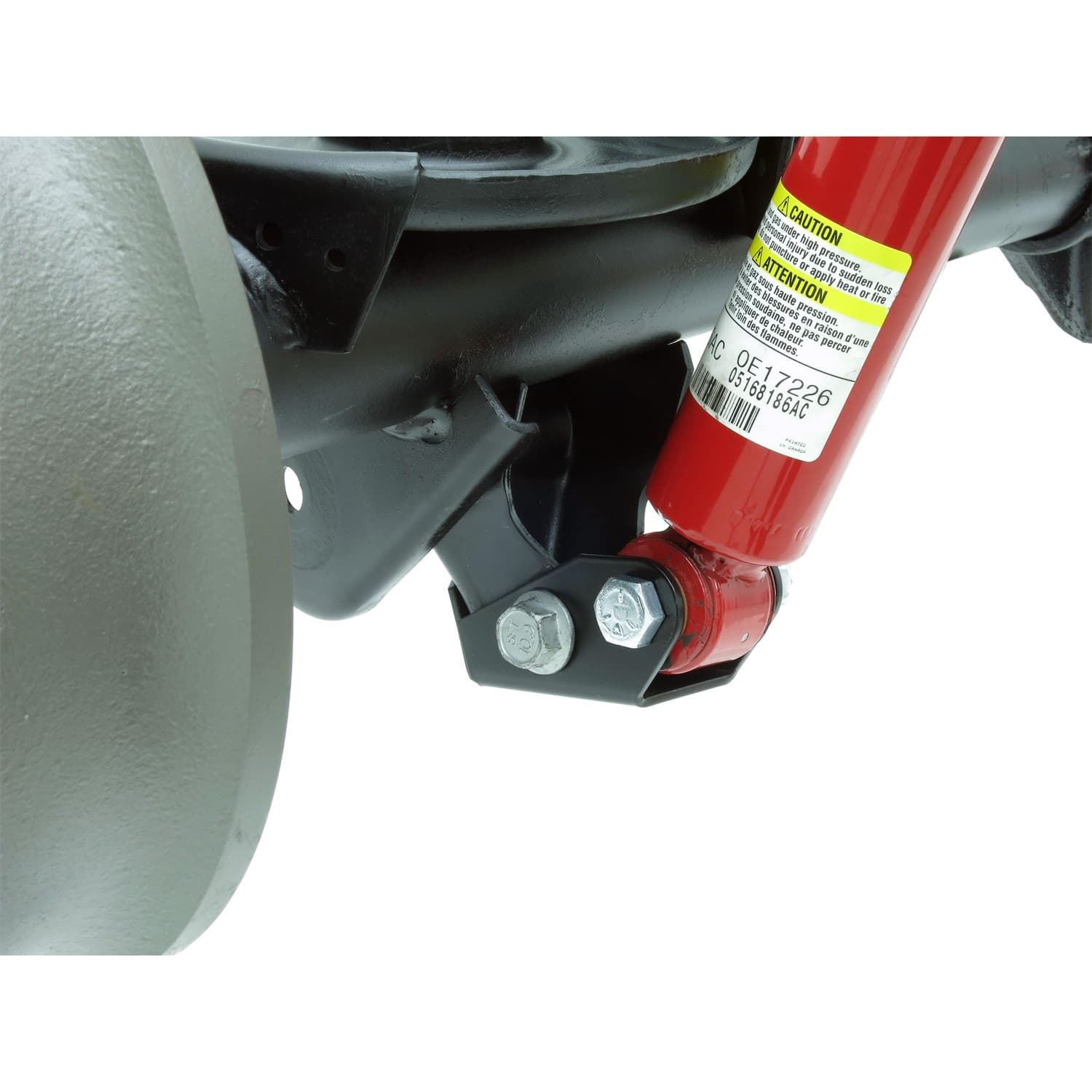 Shock Mount Extensions 97-06 Wrangler TJ and LJ Unlimited Rear Lower Includes Hardware Pair RockJock 4x4 product image