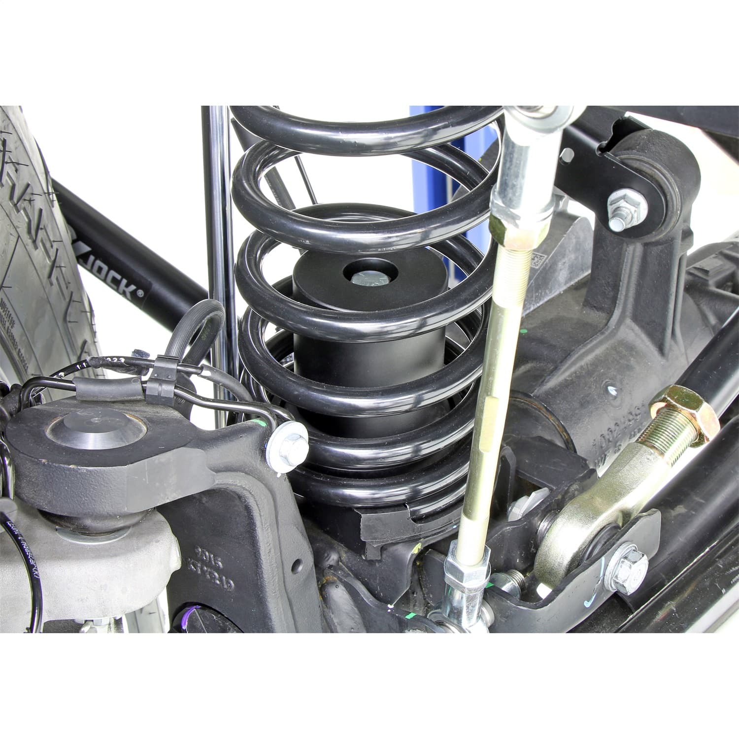 Bump Stop Kit 18-Up Wrangler JL Front Includes Billet Aluminum Spacers Hardware RockJock 4x4 product image