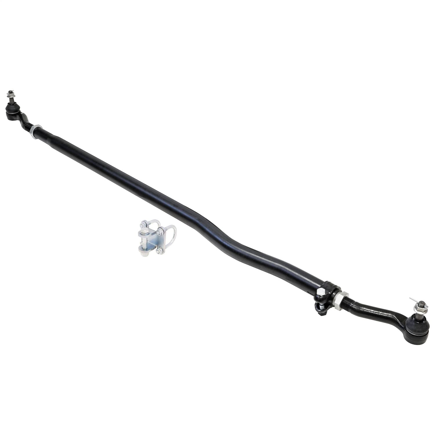 Currectlync Tie Rod 07-18 Wrangler JK Bolt-On 1 1/2 Inch Diameter Tube Construction Forged Tie Rod Ends Includes Jam Nuts And Adjusters RockJock 4x4 product image