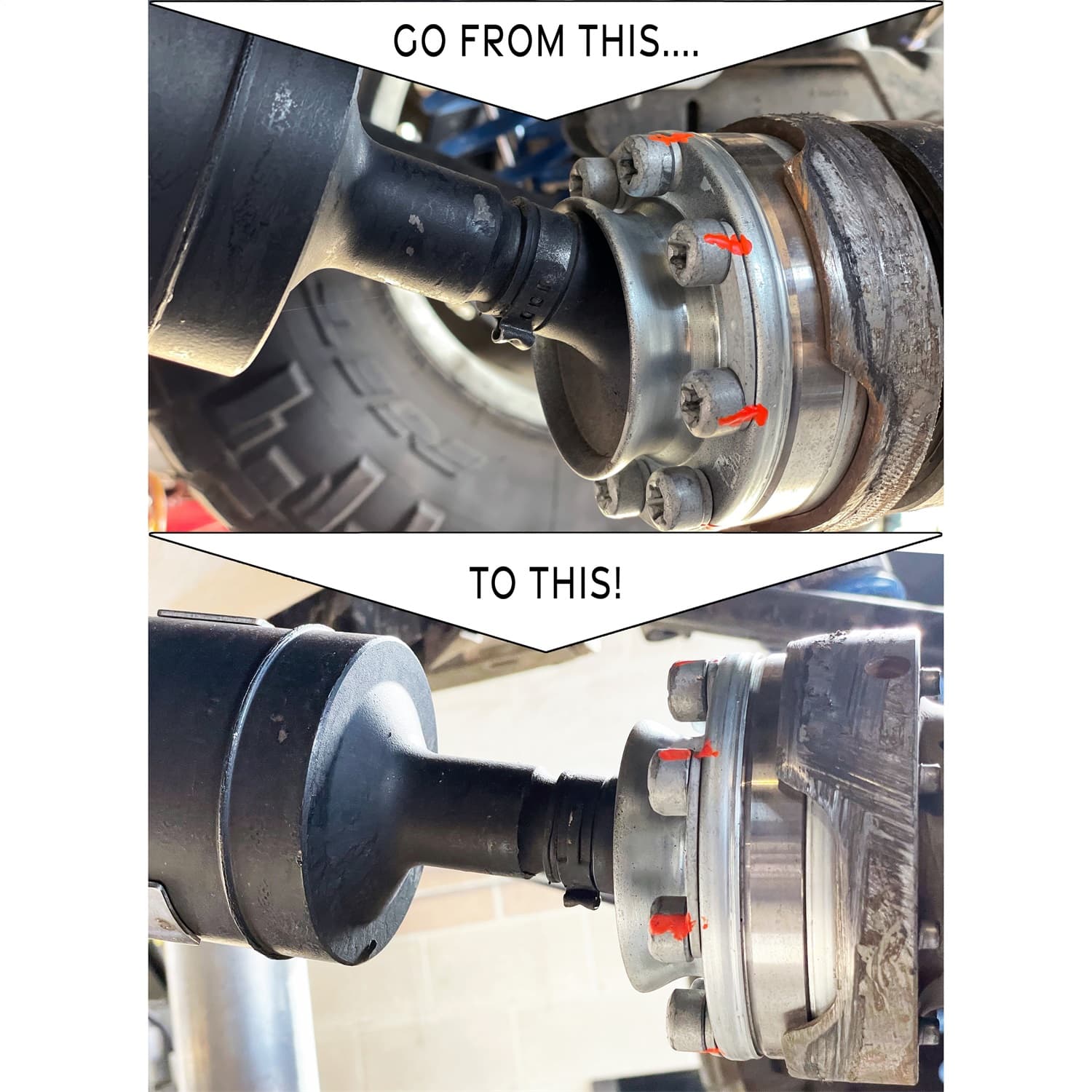 Control Arm Geometry Correction Bracket; Geometry Correction Axle Brackets For Rear Upper Control Arms; product image