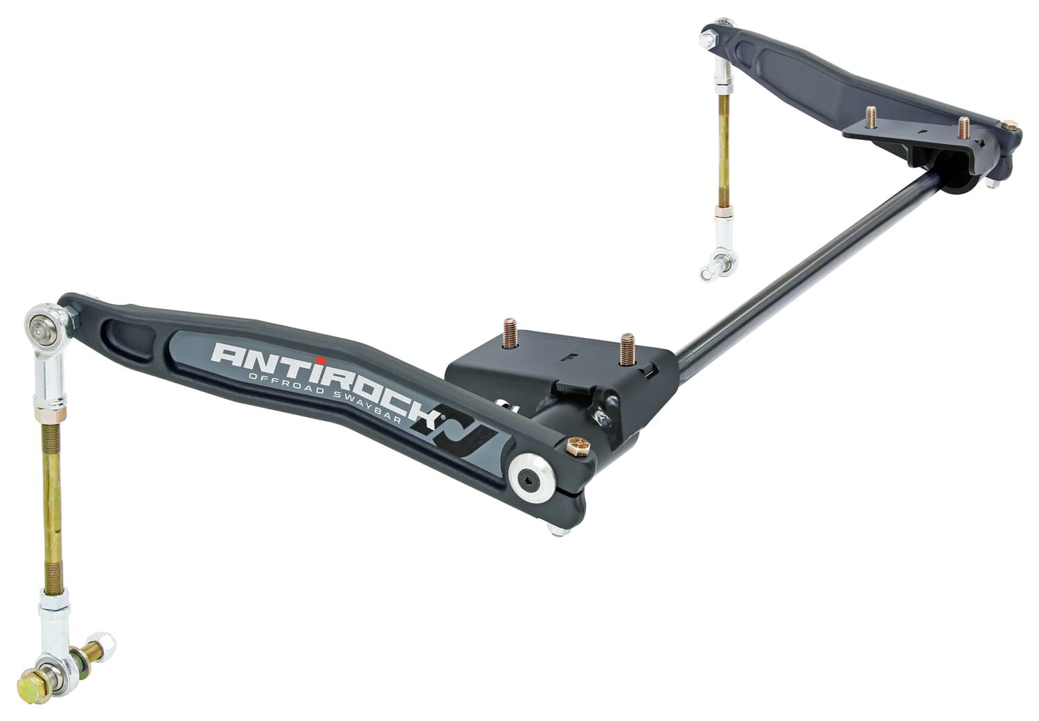 Antirock Sway Bar Kit JL/JT Front Forged Arms Steel Brackets (Heavy) 1 Inch Bar RockJock 4X4 product image