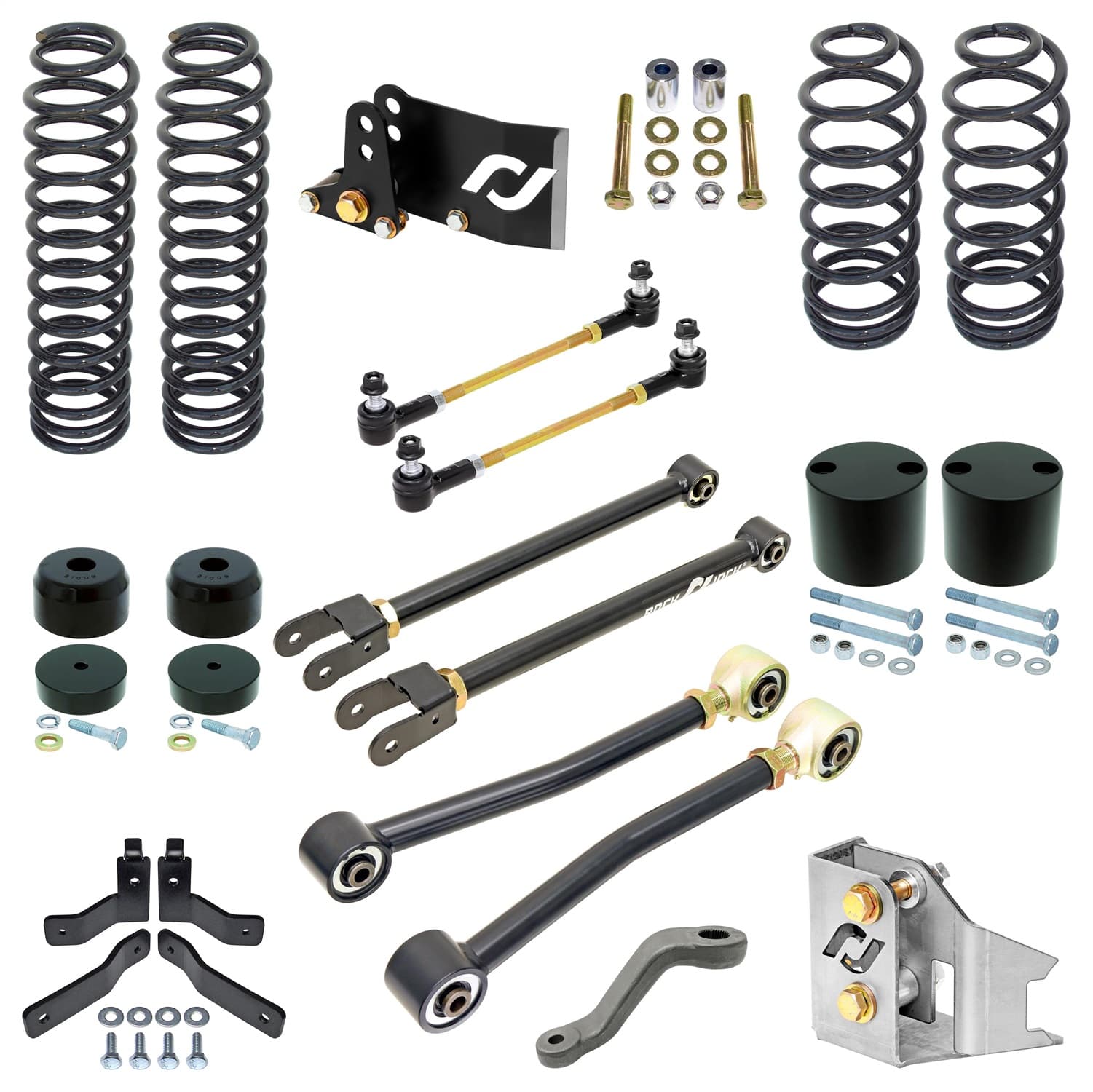 Sport Edition Johnny Joint Suspension System for JK Wrangler Unlimited (4-door) 4 Inch lift RockJock 4X4 product image