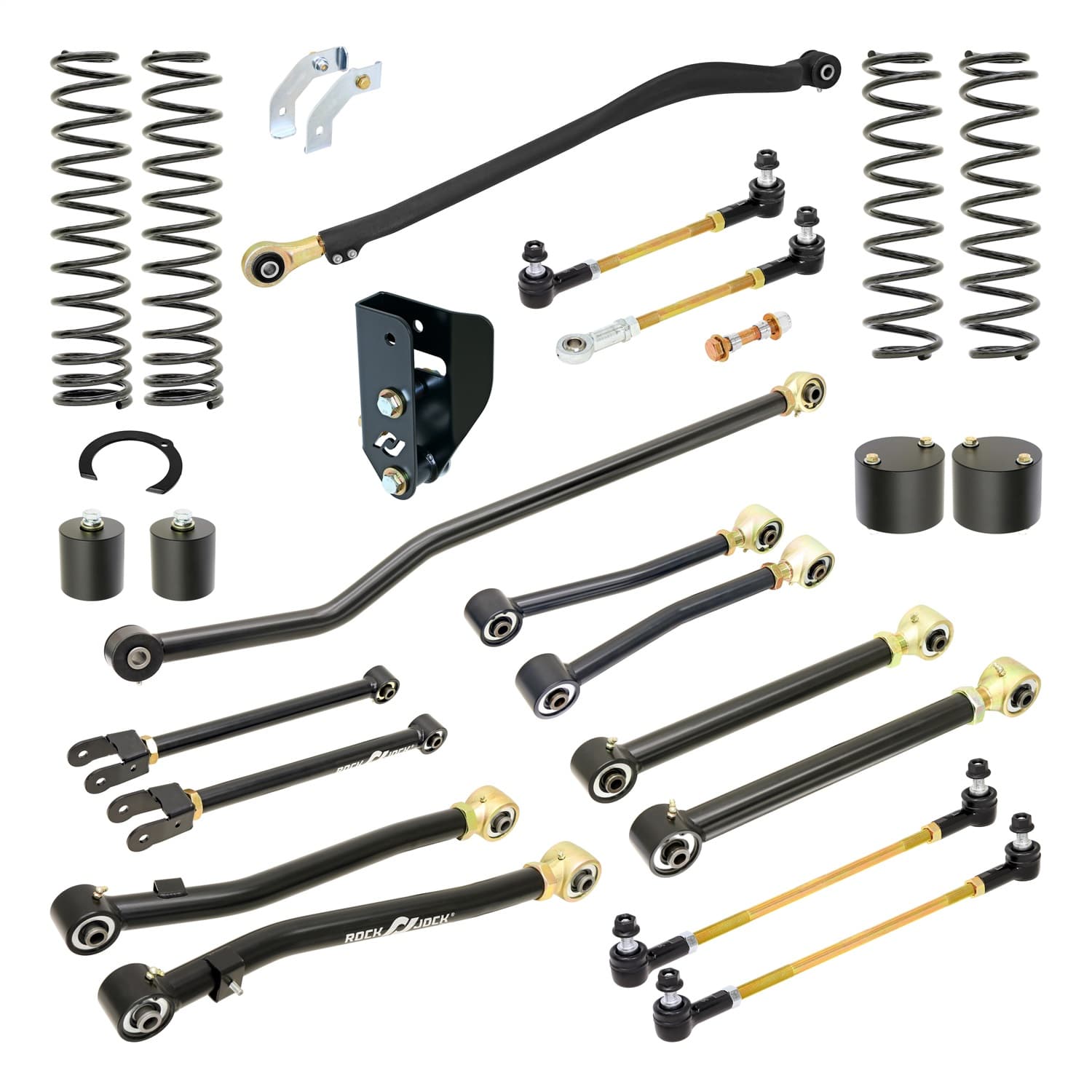 Pro Edition Johnny Joint Suspension System For Wrangler JL 4Xe Hybrid 3.5 Inch Lift RockJock 4x4 product image