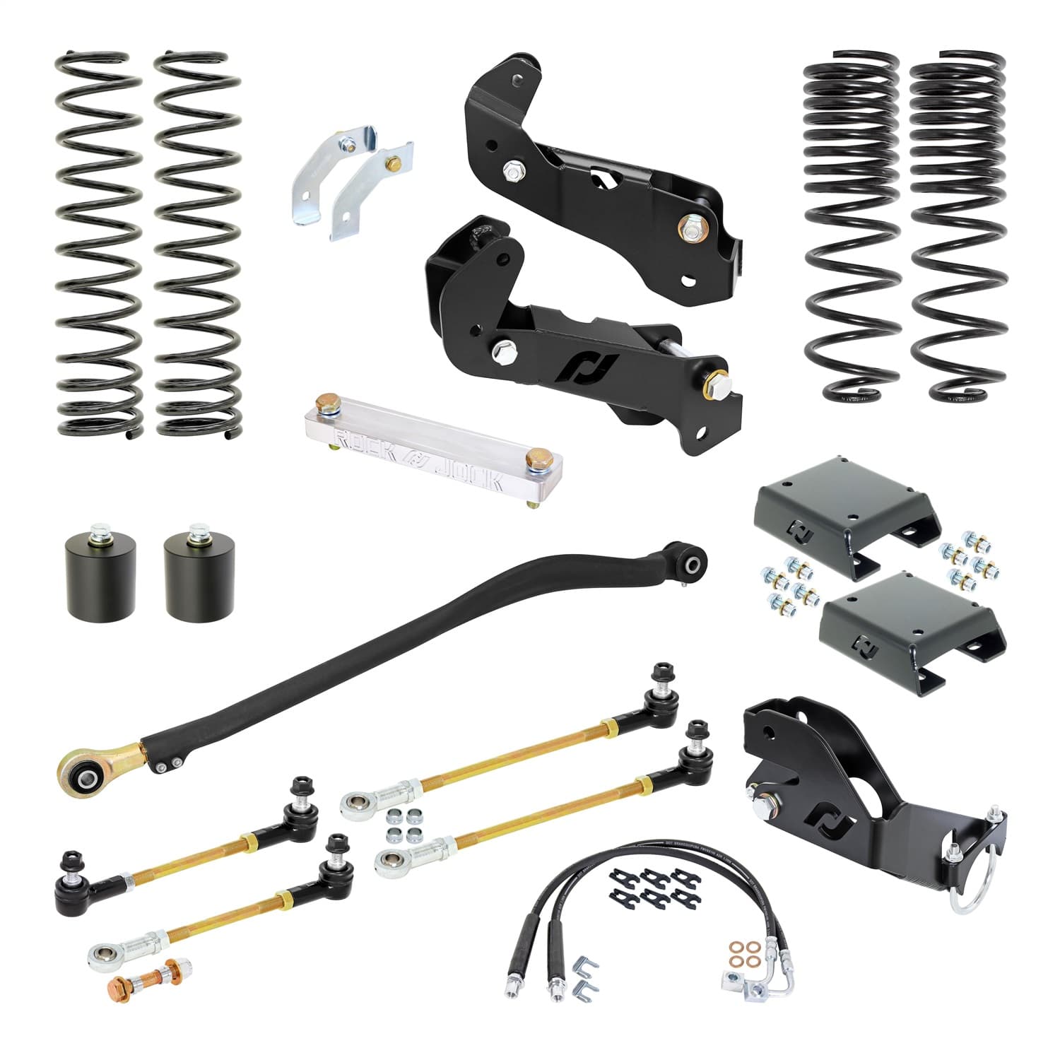 Driver Lift Kit for JT Gladiator w/ Gas V-6 3.5 Inch lift RockJock 4X4 product image