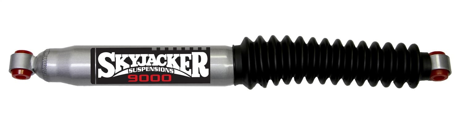 Steering Stabilizer Extended Length 23.9 Inch Collapsed Length 14.35 Inch Silver w/Black Boot Replacement Cylinder Only No Hardware Included Skyjacker product image