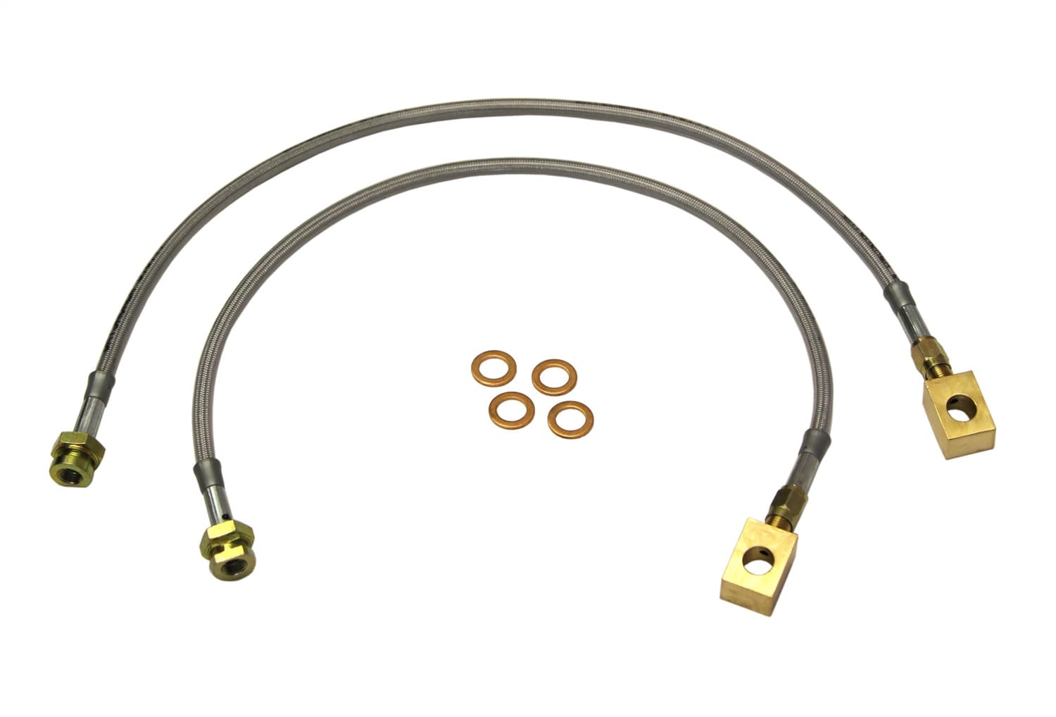 Jeep Stainless Steel Brake Line 75-81 Front Lift Height 2.5-5 Inch Pair Skyjacker product image