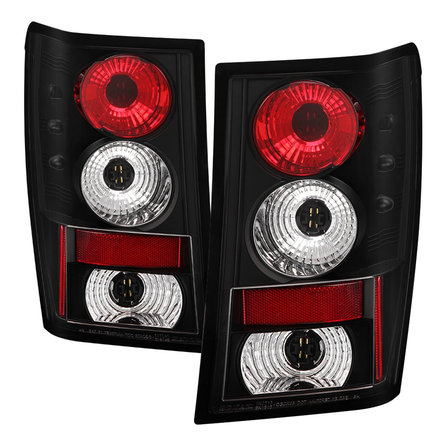 Spyder Jeep Grand Cherokee 05-06 Euro Style Tail Lights - Black product image