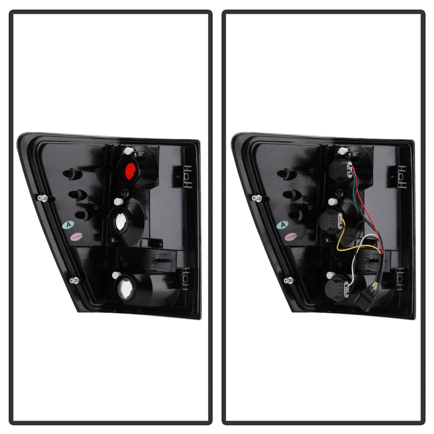 Spyder Jeep Grand Cherokee 05-06 Euro Style Tail Lights - Black product image