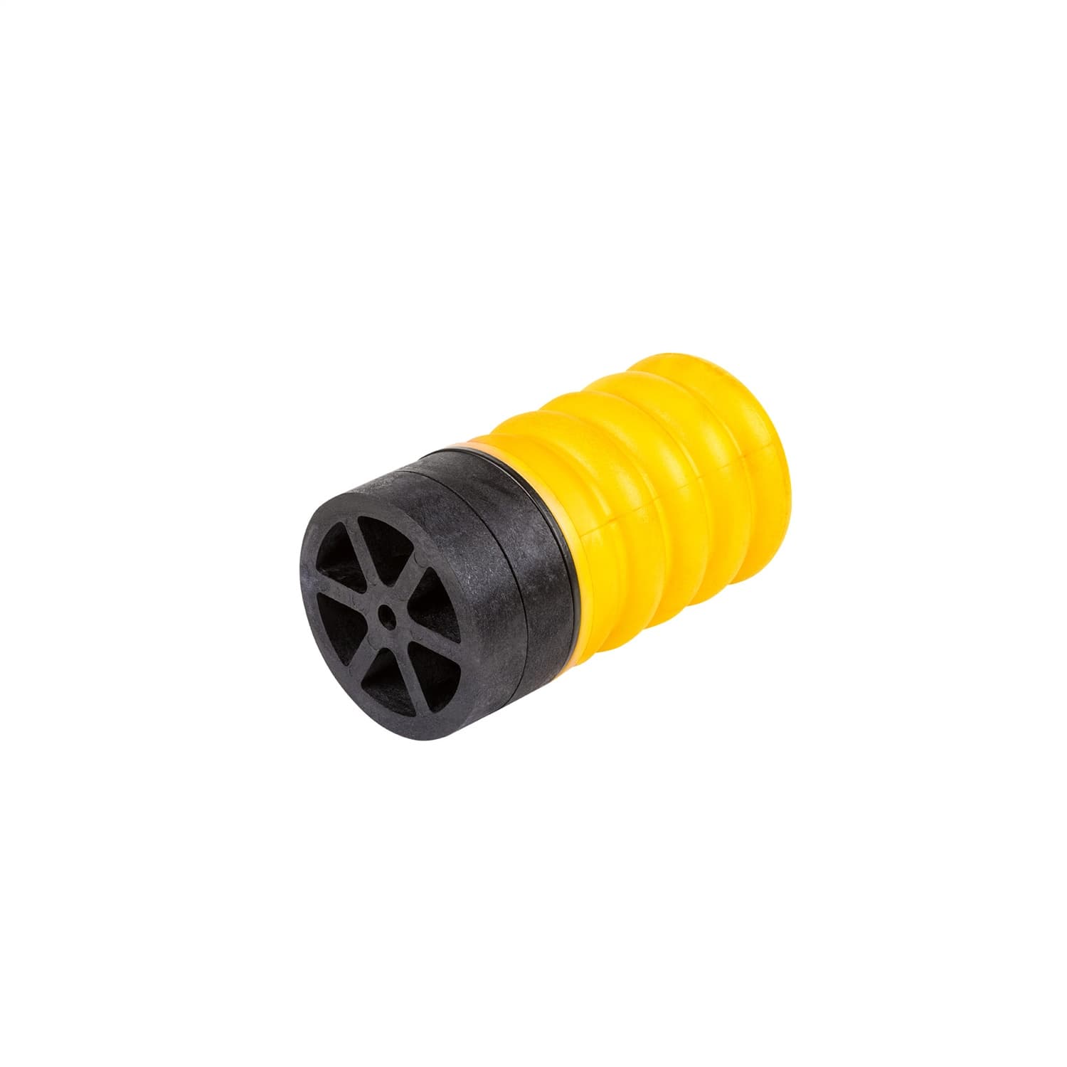 SumoSprings; Front Or Rear; Incl. Four 1 in. Spacers; For Fabricators And Custom Applications; One Piece Hollow Center; 2800 lbs. At 50 Percent Compression; Yellow; product image