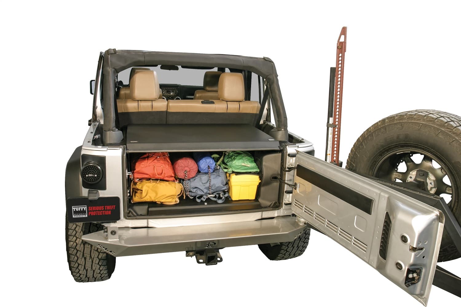 Deluxe Cargo Enclosure - '11-18 Wrangler JK (Black) product image