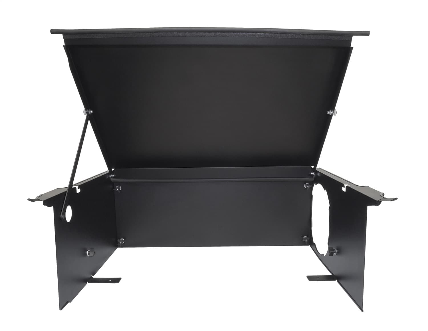 Deluxe Cargo Enclosure - '18-26 Wrangler JL {'21-26 Exc. 4XE}; 4-Door; w/ OEM Subwoofer (Black) product image