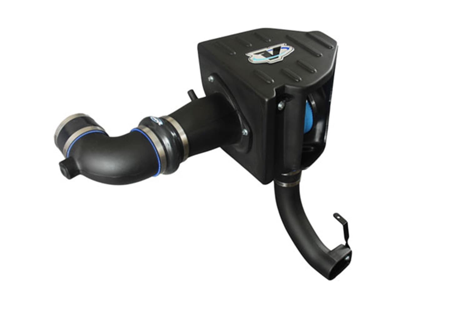 Cold Air Intake Kit; Incl. Closed Filter Box/Air Duct/PowerCore® Filter/Connectors/Clamps; product image