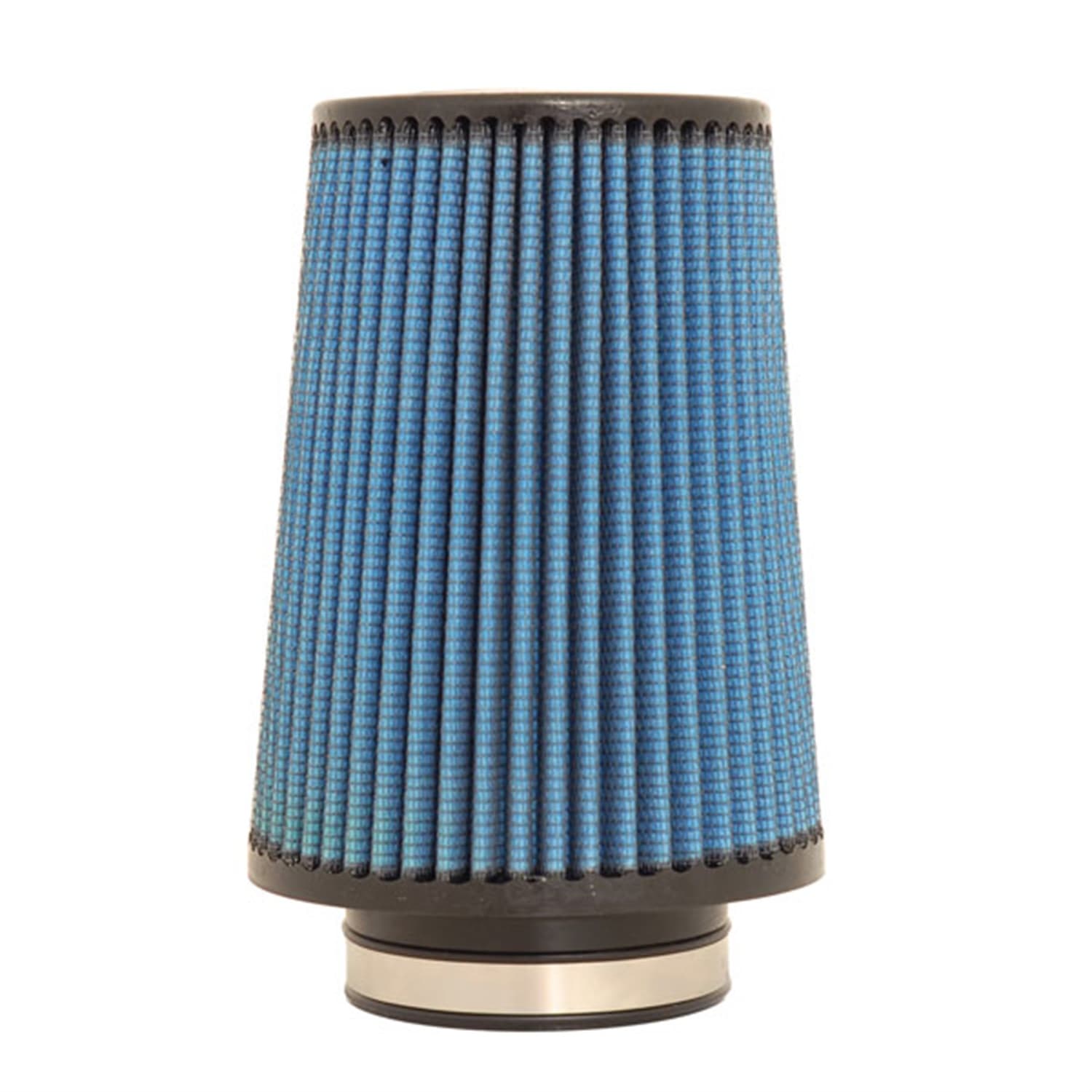 Pro 5 Air Filter; Round; 3.5 in. Flange; 6 in. Base; 4 3/4 in. Top; H-8 in.; Blue; Fits PN[12856/16597/16857151/16857152/16857153/18047]; product image