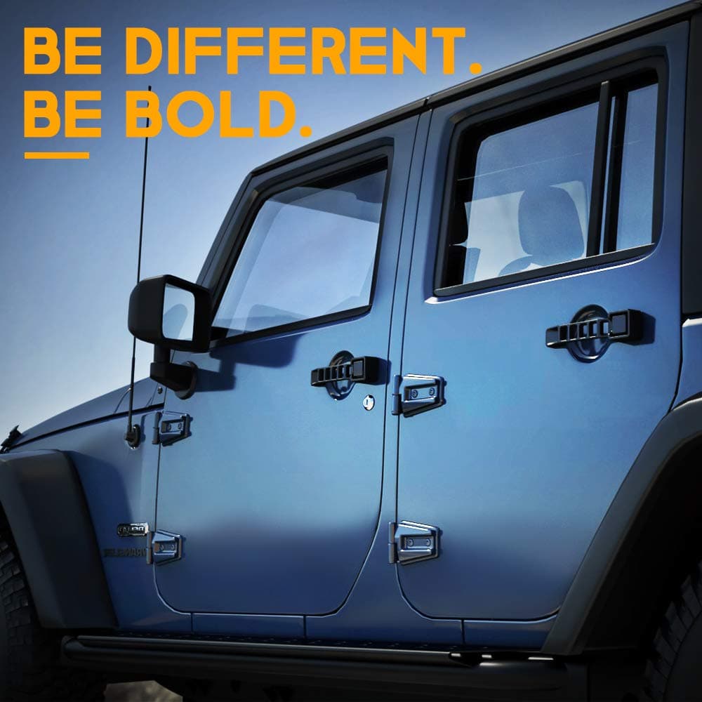 Xprite Jeep Wrangler JK Aluminum Door Handle | Storm Series