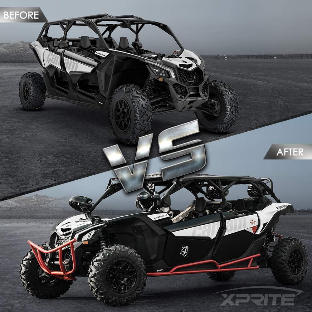 Can-Am Maverick X3 Max Aluminum Lower Door Panels Insert product image