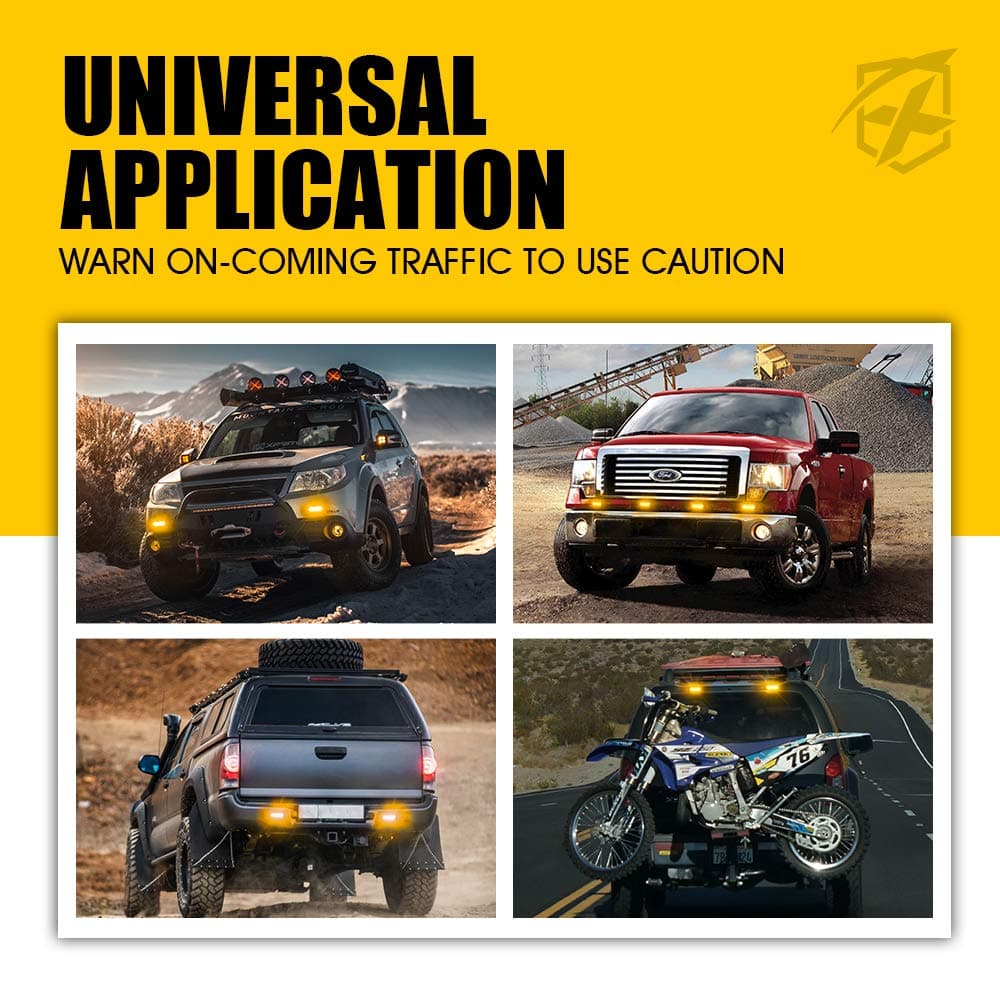 Grille and Surface Mount Light - Set of 8 | Tactical 12 Series product image