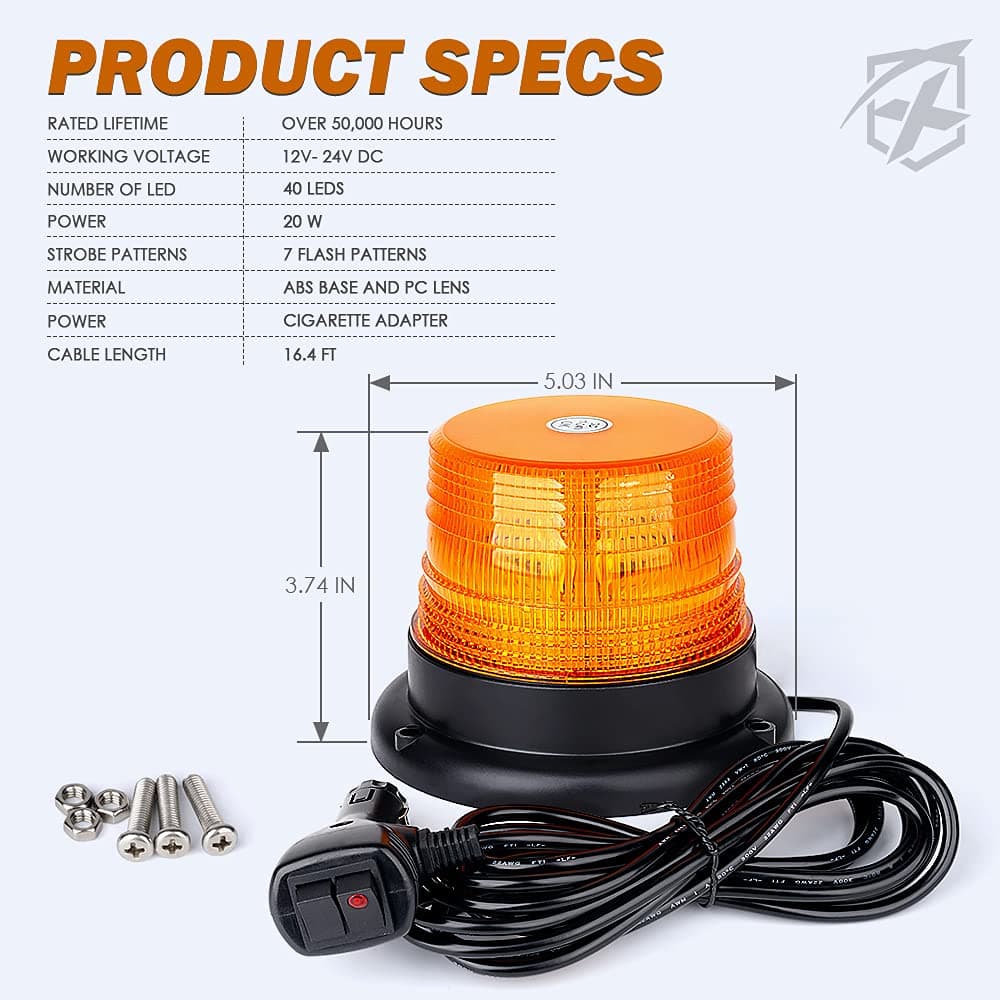 Beacon Light with Magnetic Mount | Nova Series product image