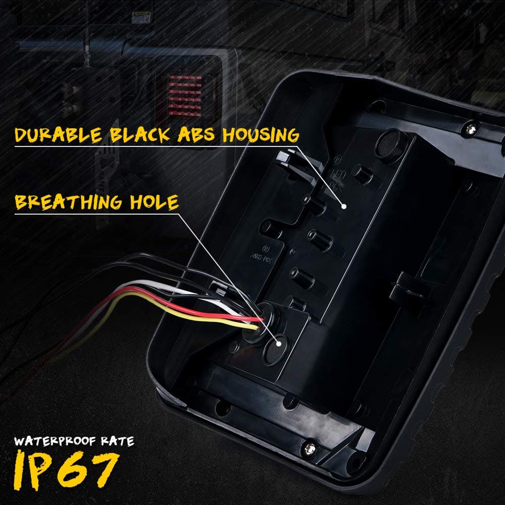 LED Tail Lights for Jeep Wrangler JK | Defender Series product image