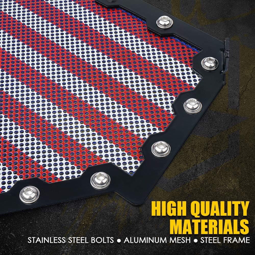 Polaris RZR Black Steel Mesh Grille for 2014-2018 Polaris RZR S 900 & XP 1000 product image