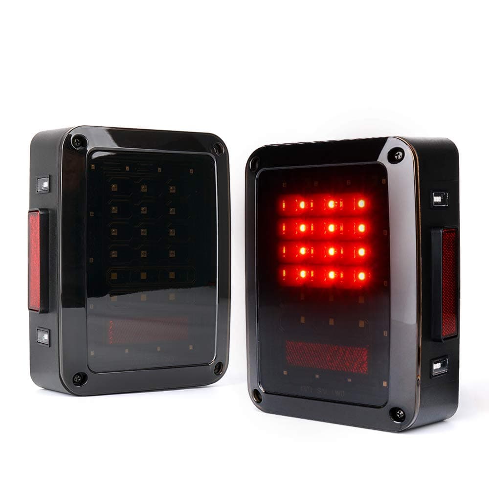 LED Tail Lights for Jeep Wrangler JK | Bold Series product image